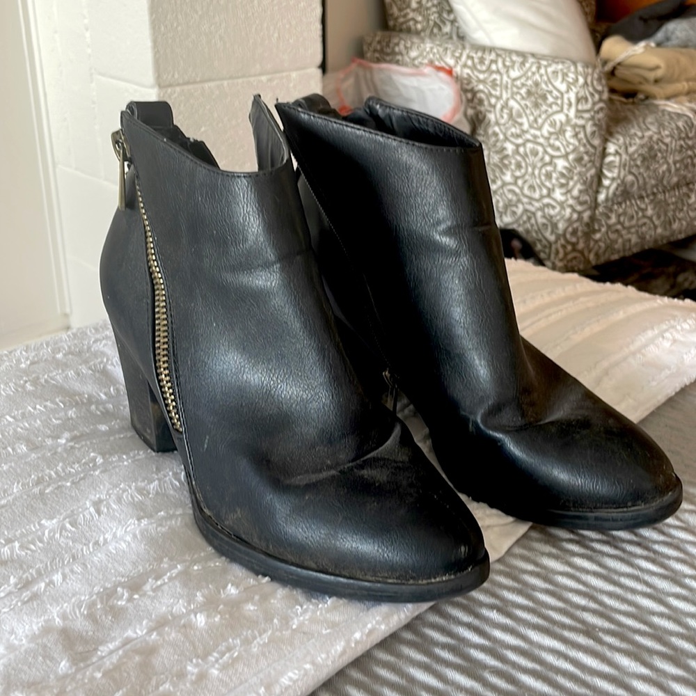 Black booties